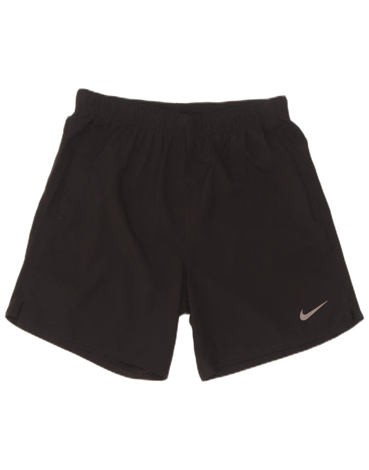 Nike muške Dri Fit sportske kratke hlače srednje crne boje od poliestera