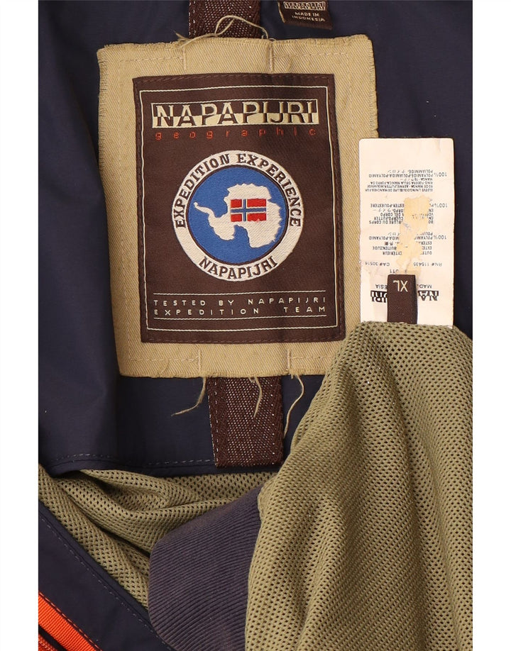 Napapijri muška bomber jakna UK 42 XL tamnoplavi poliamid