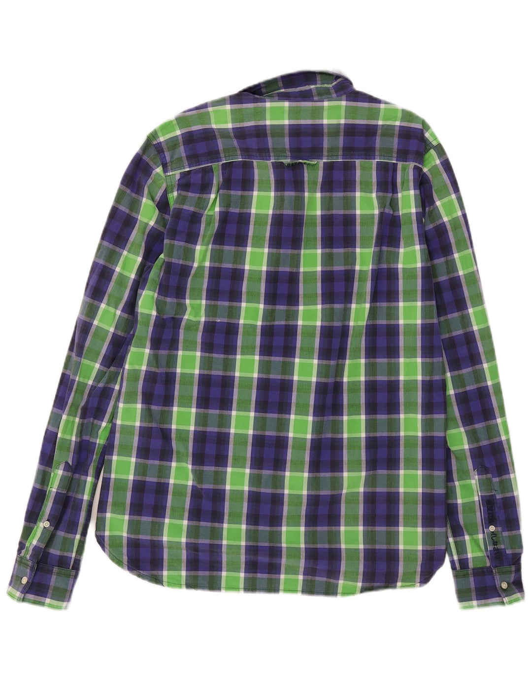 Superdry muška košulja, veliki zeleni karirani pamuk