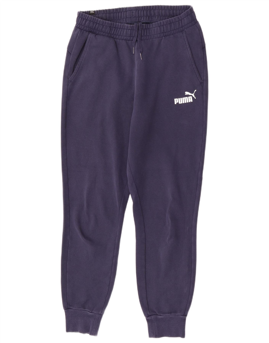 Puma muške trenirke Hlače Joggers Srednje tamnoplavi pamuk