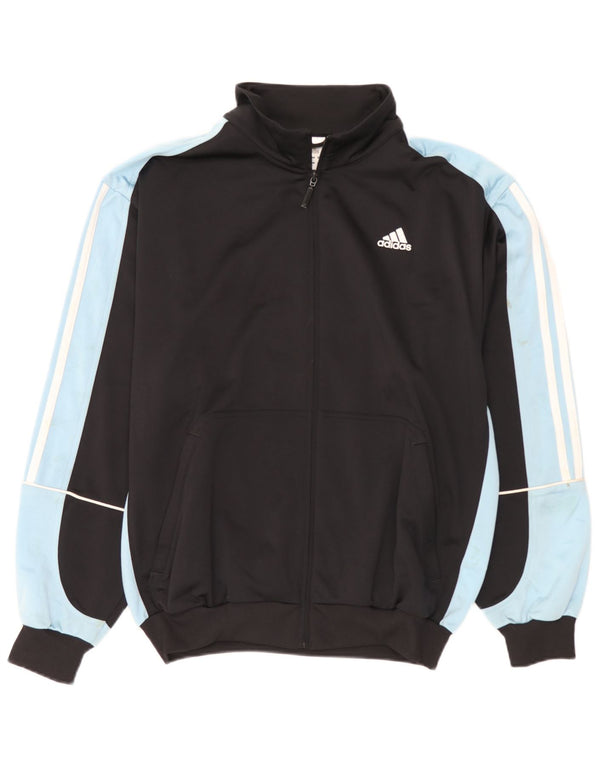 Adidas muška gornja jakna za trenirku UK 40/42 srednje crne boje
