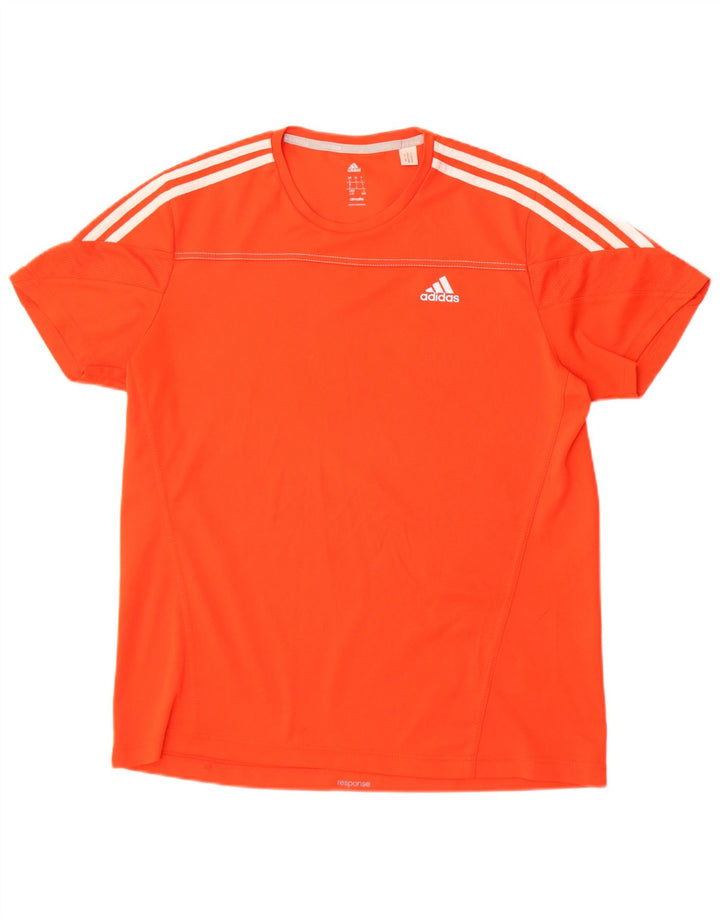 Adidas muška majica Climalite, veliki narančasti poliester