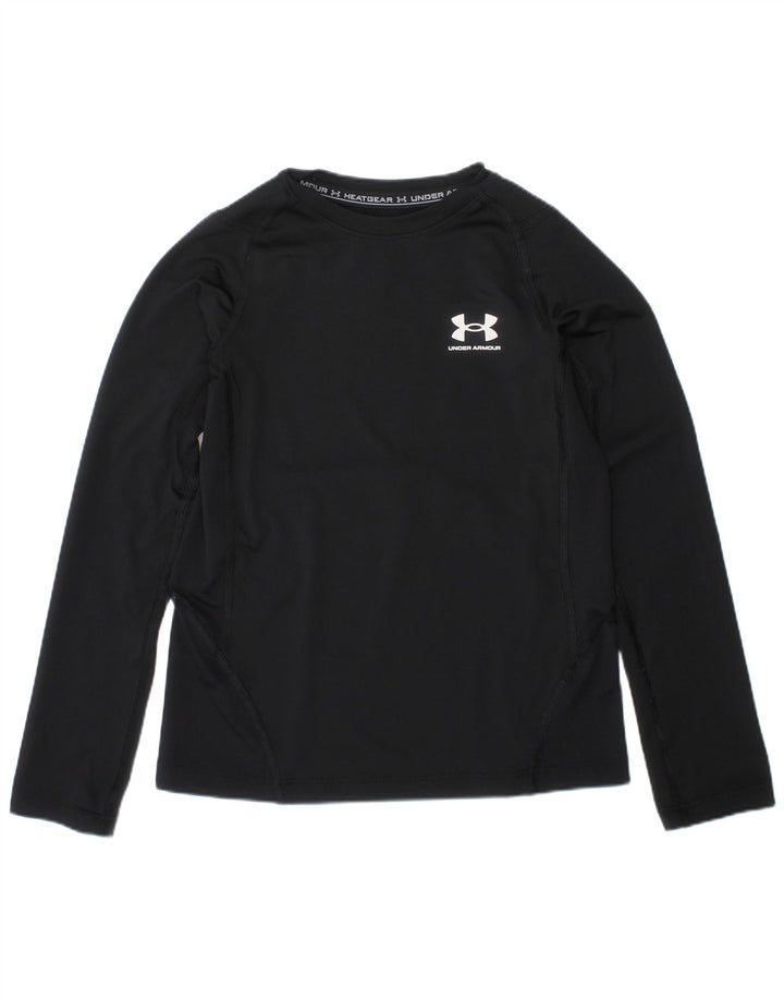 Dječja majica Under Armour dugih rukava 6-7 godina, mala crna