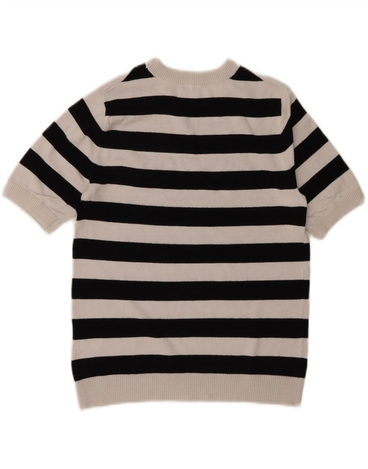 Guess ženski džemper s okruglim izrezom UK 12 srednje bijele viskoze