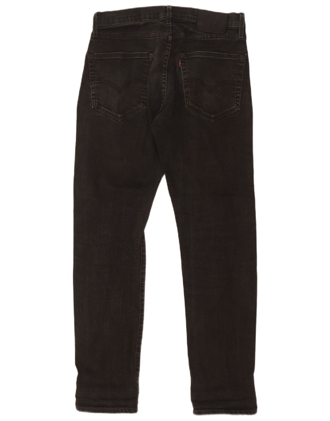 Levi's muške 502 ravne traperice W30 L32 crni pamuk