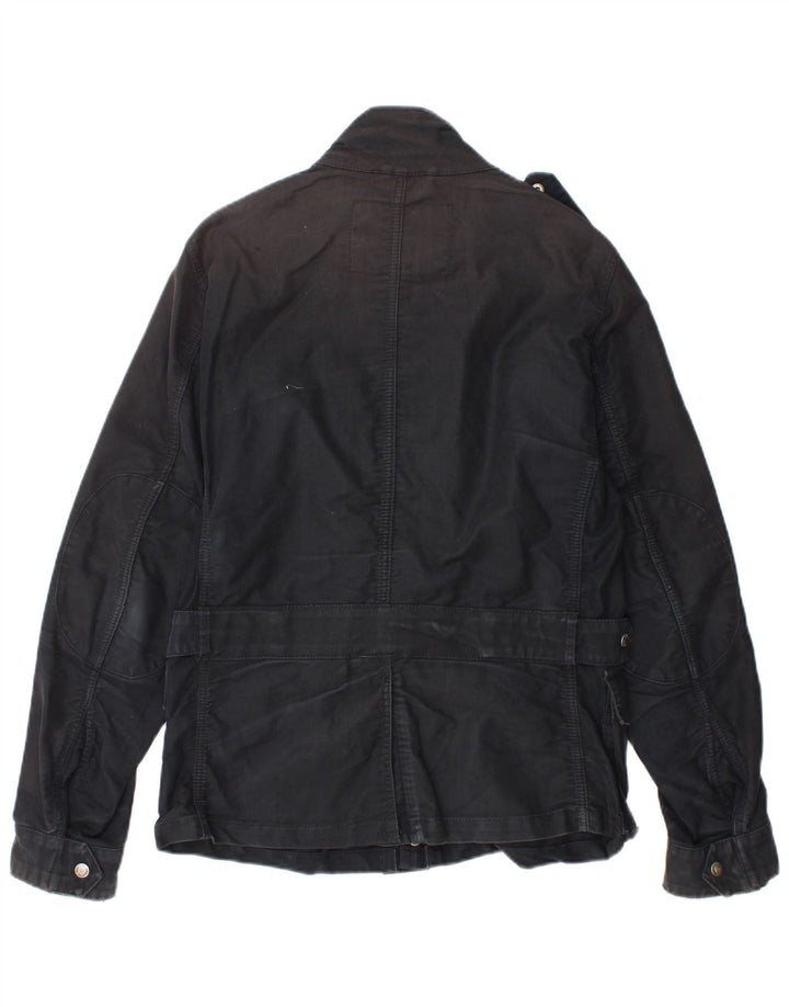 Woolrich Muška vojna jakna UK 36 Mala crna pamuk