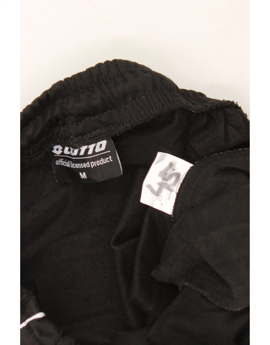 LOTTO Mens Tracksuit Trousers Joggers Medium  Black Polyester Vintage Lotto and Second-Hand Lotto from Messina Hembry 