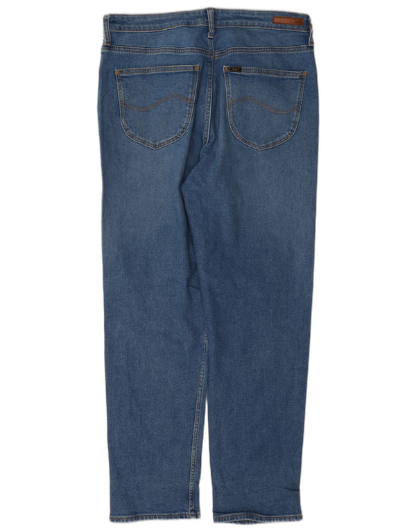 Lee Mens Carol Straight Jeans W33 L29 Plavi pamuk