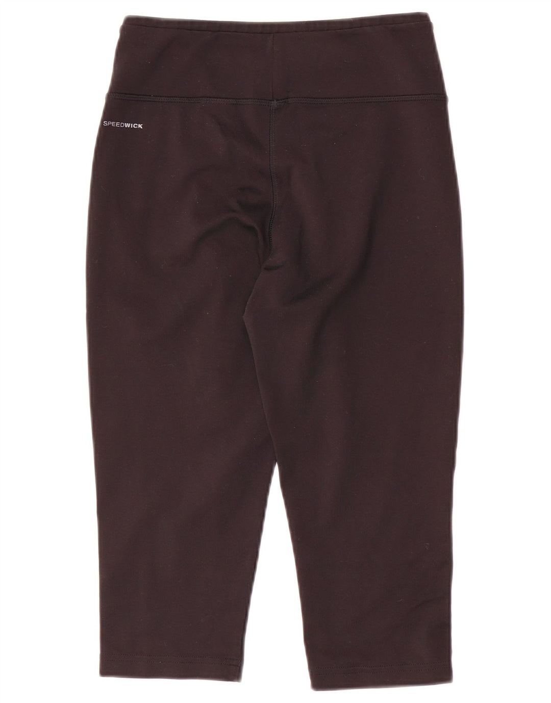 Reebok ženske kapri tajice UK 8/10 male crne poliesterske