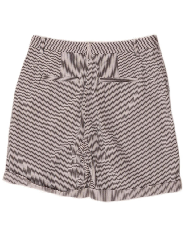 Marks & Spencer ženske chino kratke hlače UK 10 male W28 pamuk s bijelim prugama