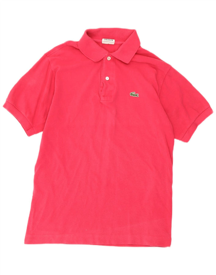 Lacoste muška polo majica veličine 3 mala ružičasta pamučna