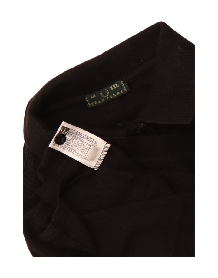 Fred Perry ženska polo majica UK 20 2XL crni pamuk
