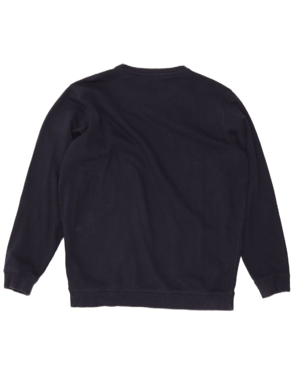 James Pringle Mens Sweatshirt Jumper Large Navy Blue Cotton