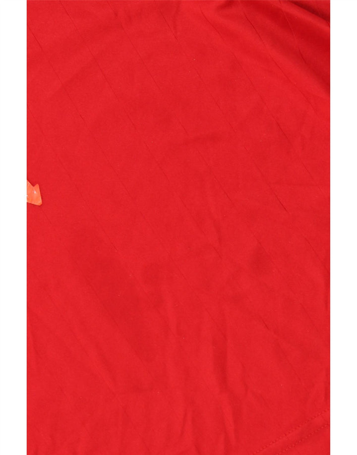 Adidas muška majica Climalite dugih rukava 2XL crveni poliester