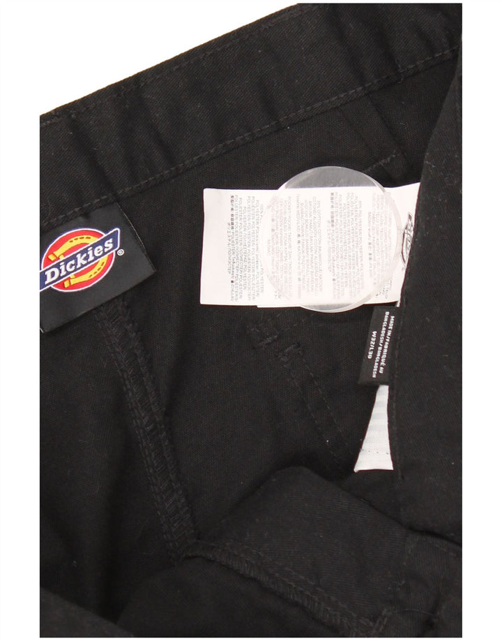 Dickies muške ravne kargo hlače W32 L30 crni poliester