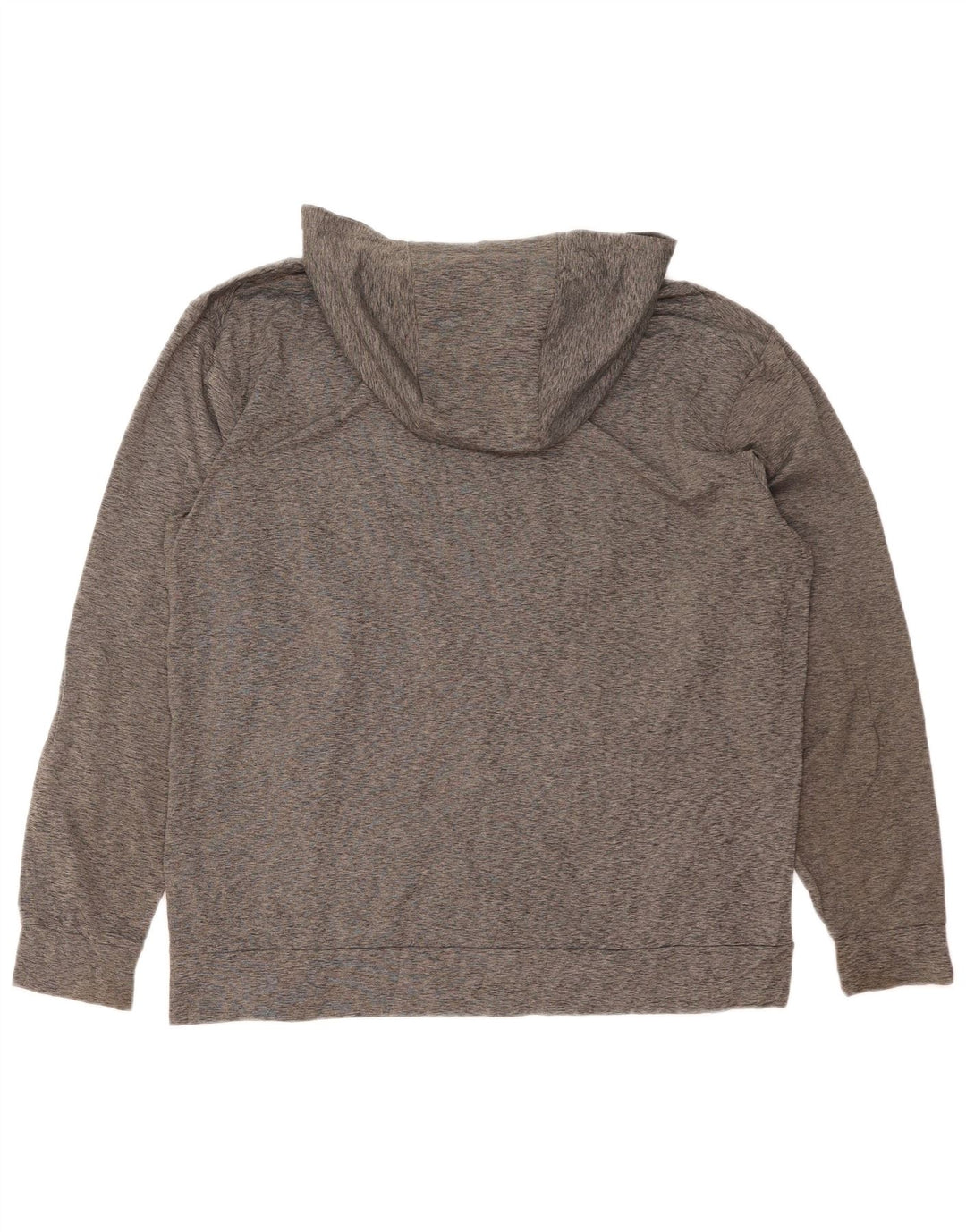 NIKE muški Dri Fit pulover s kapuljačom XL sivi flekasti poliester