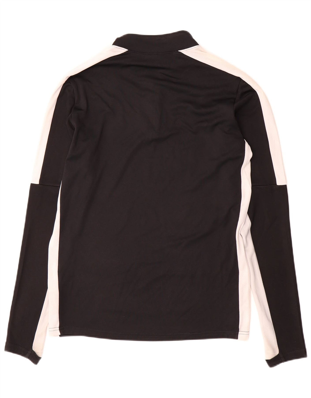 Nike Dri Fit majica s izrezom i dugim rukavima, mala crna boja