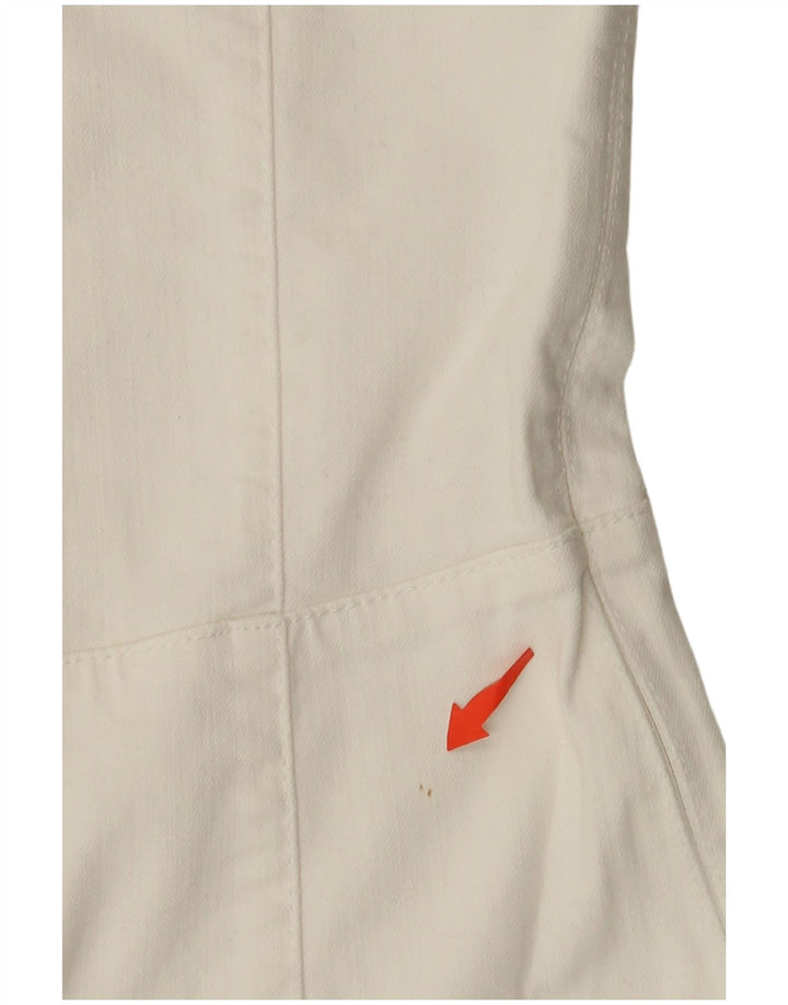 GUESS ženski traper kombinezon bez naramenica UK 6 XS bijeli