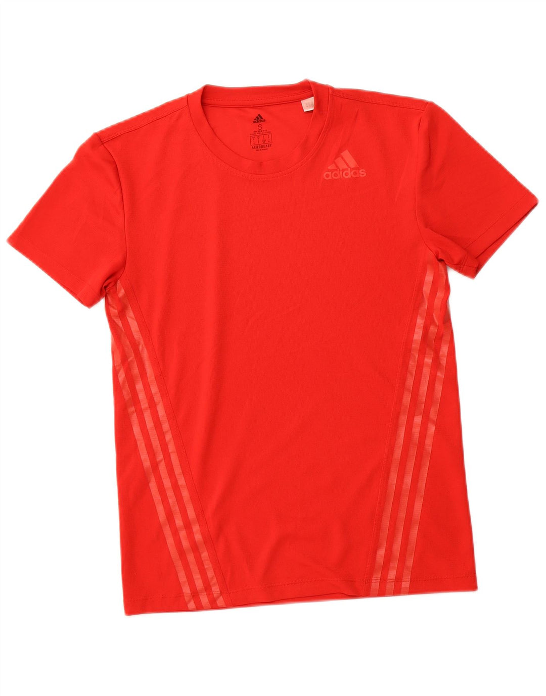 ADIDAS Mens Aeroready T-Shirt Top Small Red Polyester