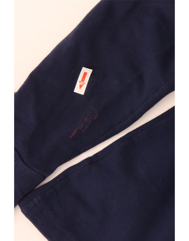 ADIDAS ženska gornja jakna trenirke UK 12 Srednje tamnoplavi pamuk