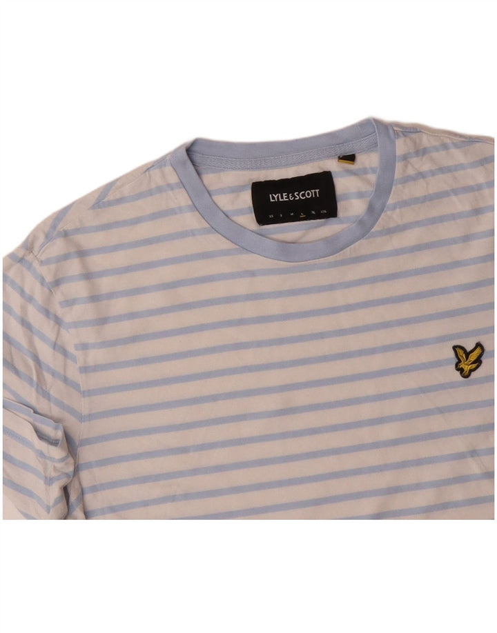 LYLE & SCOTT Ženska majica kratkih rukava, veliki pamuk na bijele pruge