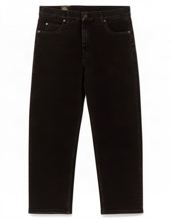 Lee Mens Brooklyn Straight Jeans W33 L28 crni pamuk