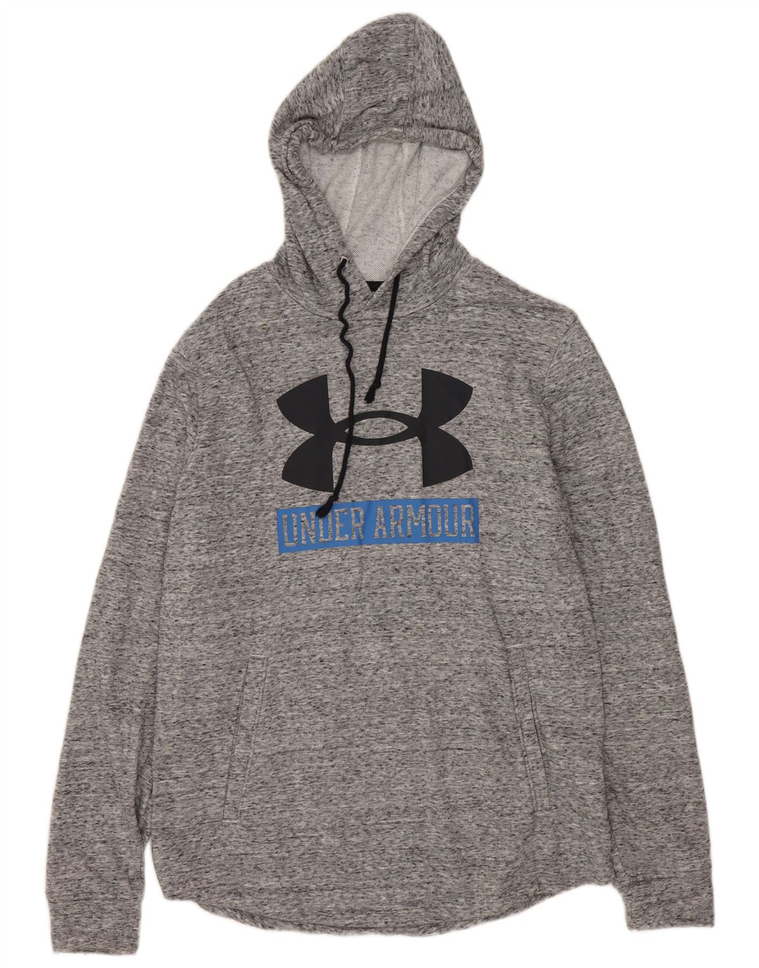 Under Armour muška majica s kapuljačom s kapuljačom, srednje sivi flekasti pamuk