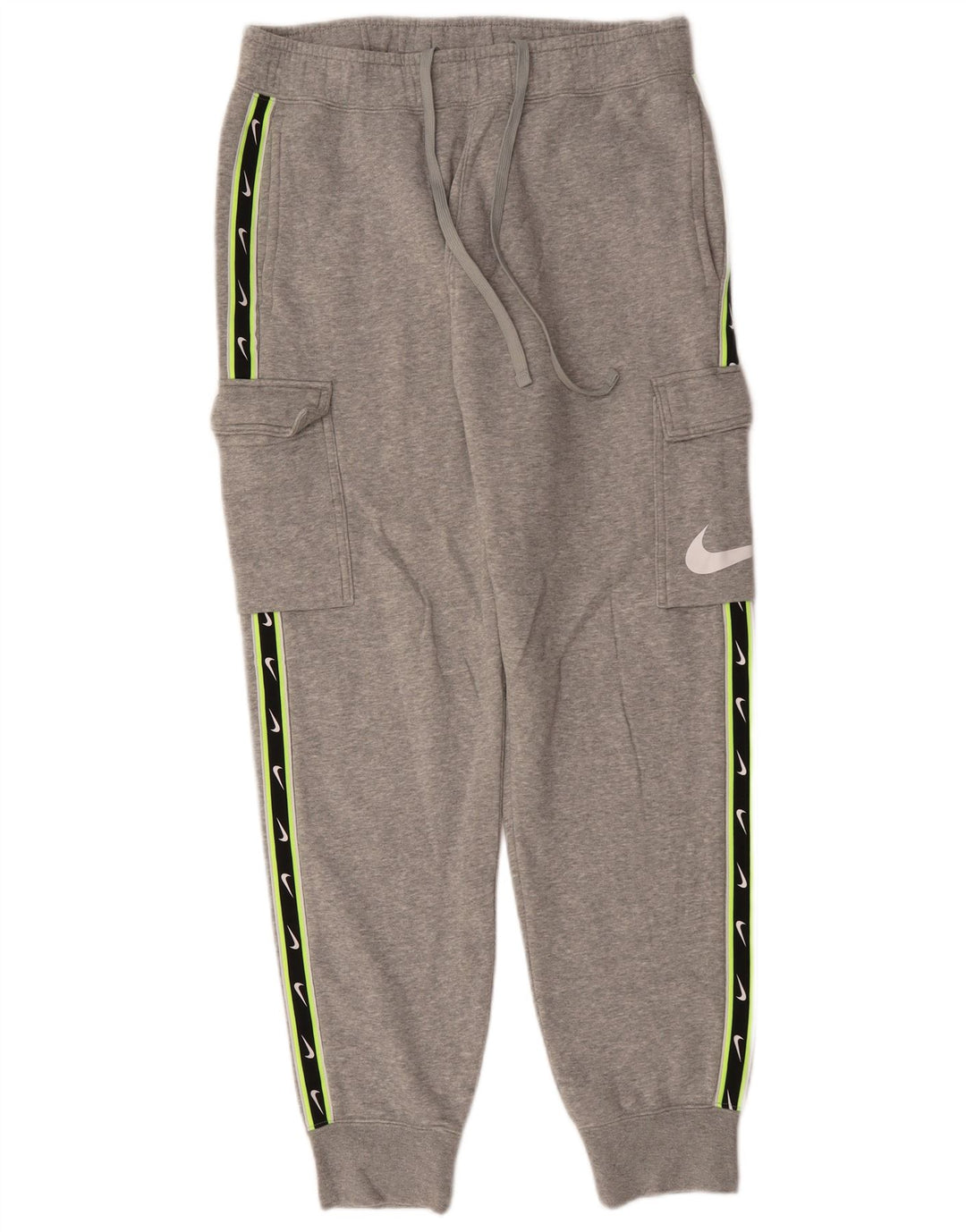 NIKE Muške Graphic Cargo trenirke Hlače srednje sive boje, pamuk