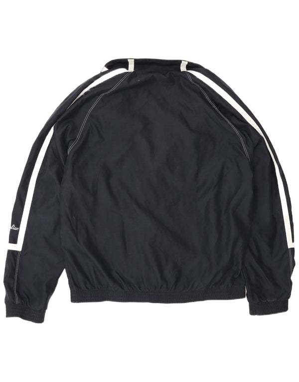 AUSTRALIAN L'ALPINA Mens Tracksuit Top Jacket IT 50 Medium Navy Blue
