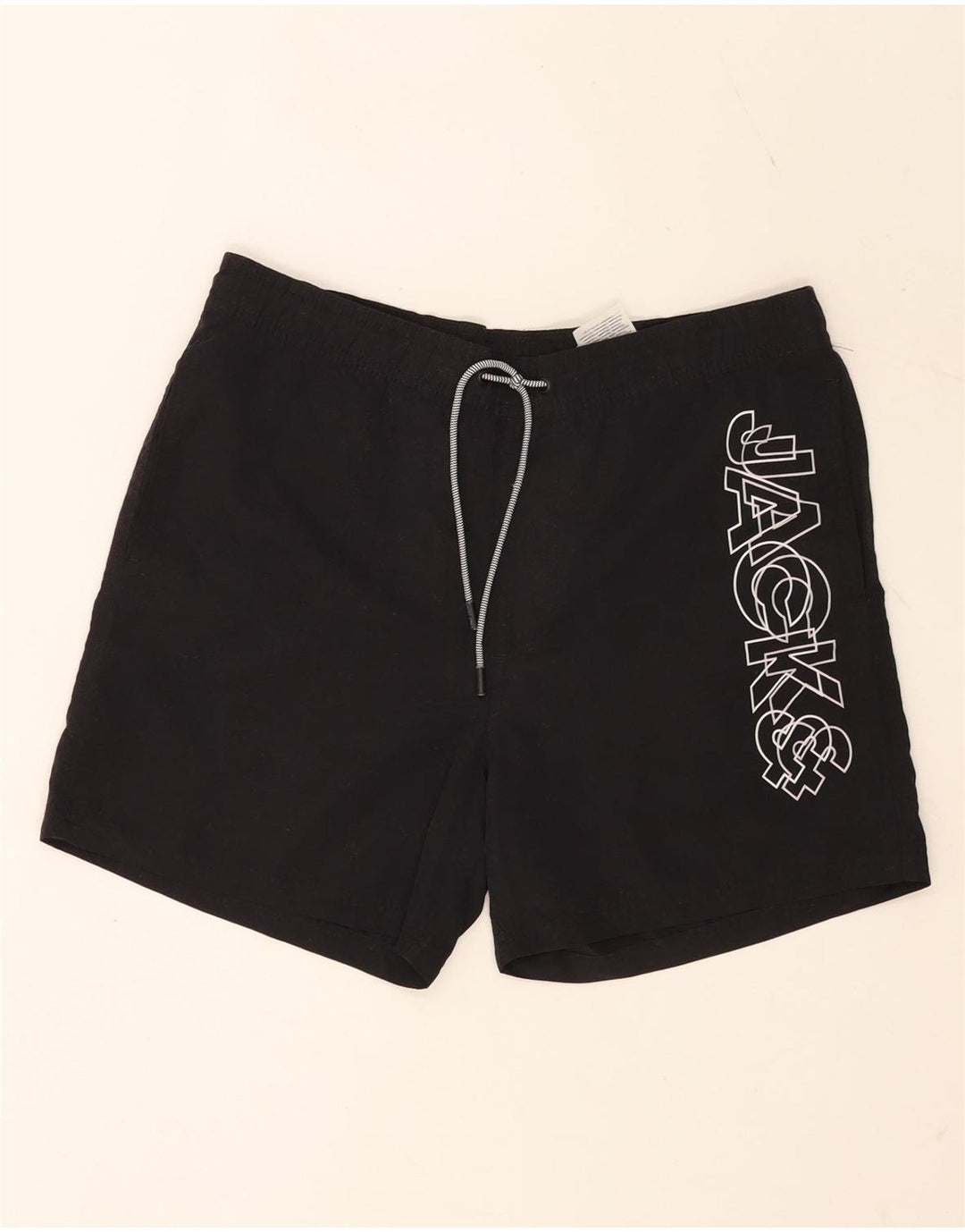 Jack & Jones muške kratke hlače za plivanje srednje veličine crni poliester