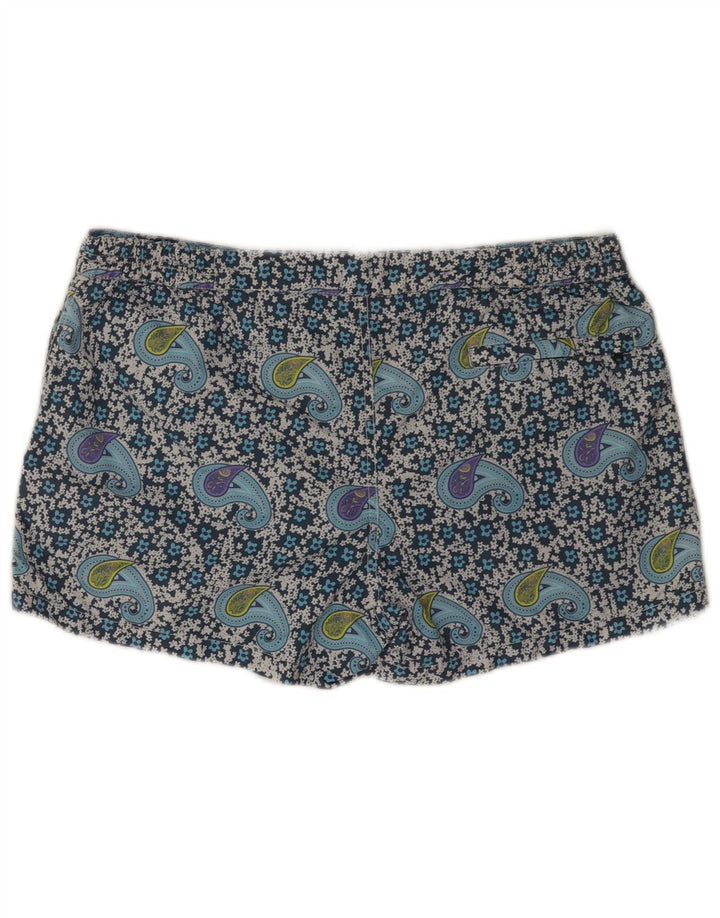 MC2 SAINT BARTH Muške kratke kupaće hlače od poliamida Large Blue Paisley