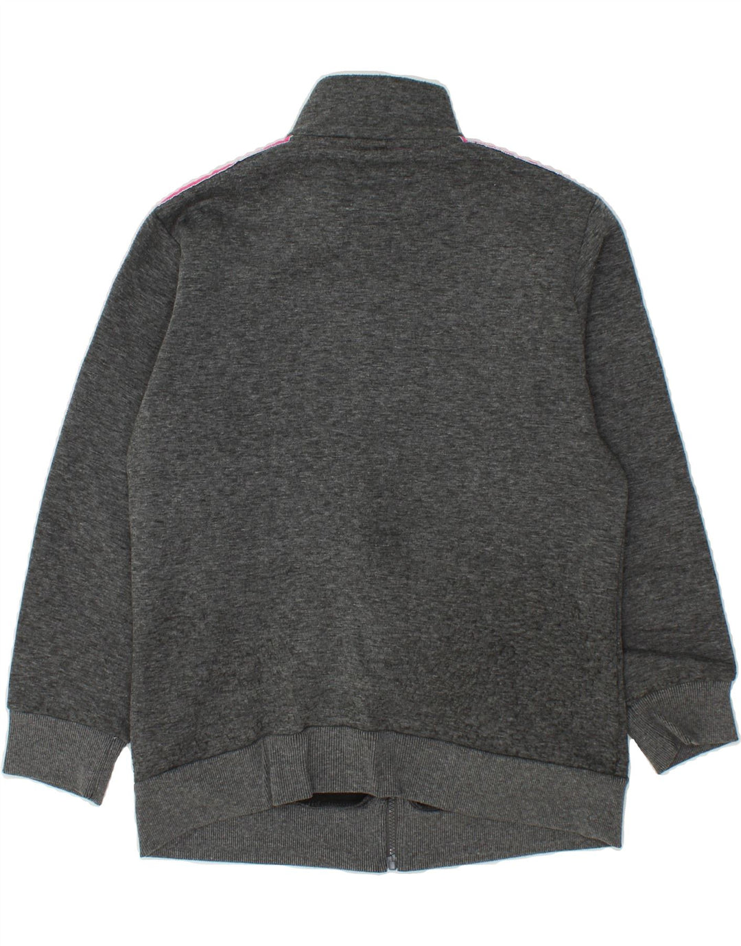 UMBRO Womens Graphic Tracksuit Top Jacket UK 14 Large Grey Cotton Vintage Umbro and Second-Hand Umbro from Messina Hembry 