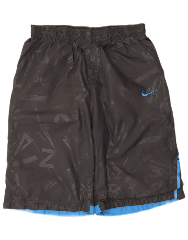Nike Boys Graphic Sport Shorts 13-14 Years XL sivi poliester