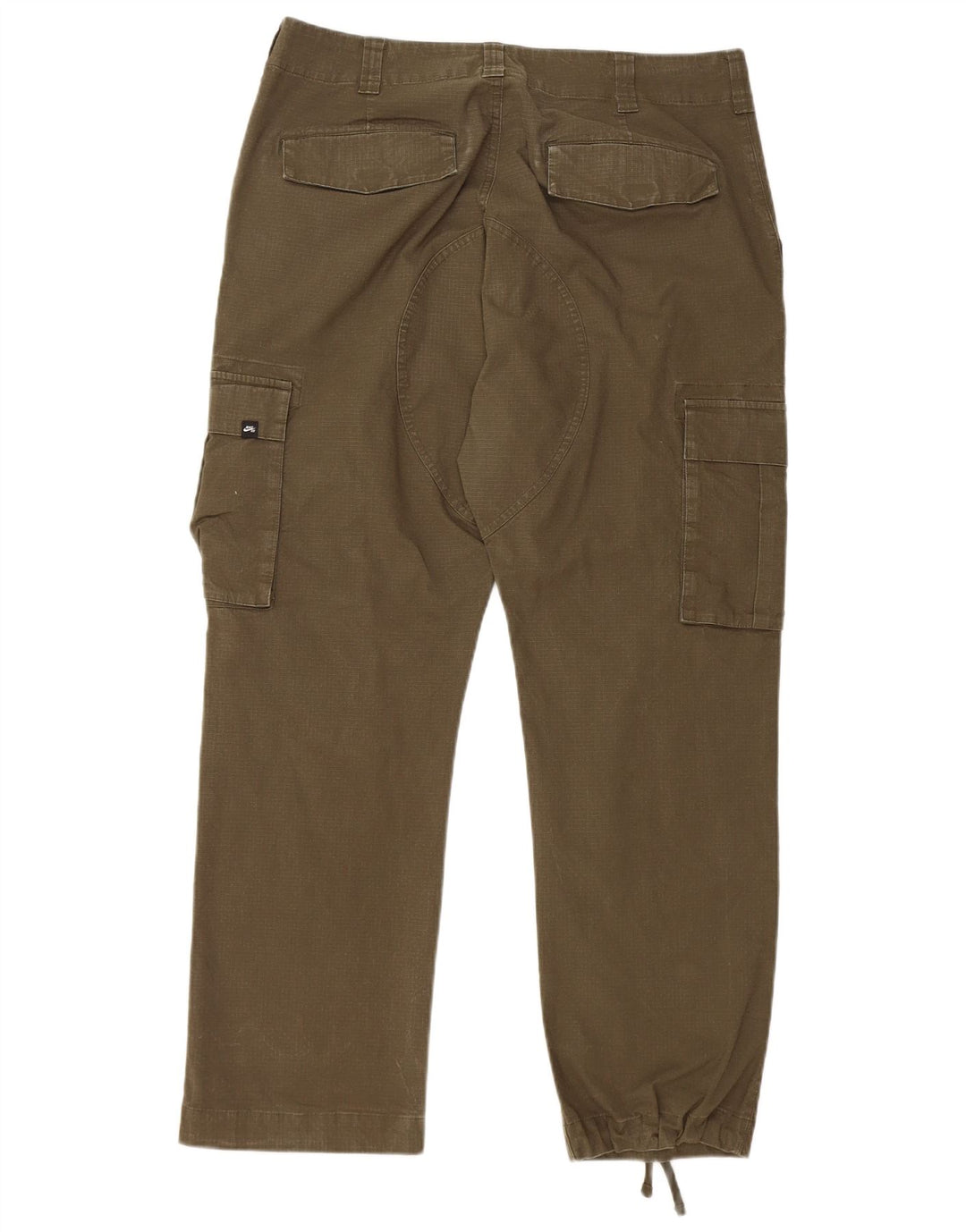 NIKE ženske ravne kargo hlače W34 L27 kaki pamuk