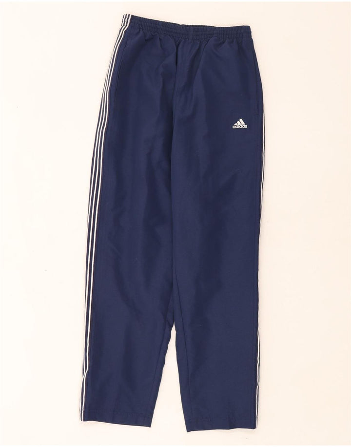 Adidas Hlače za trenirku za dječake 11-12 godina tamnoplave poliesterske