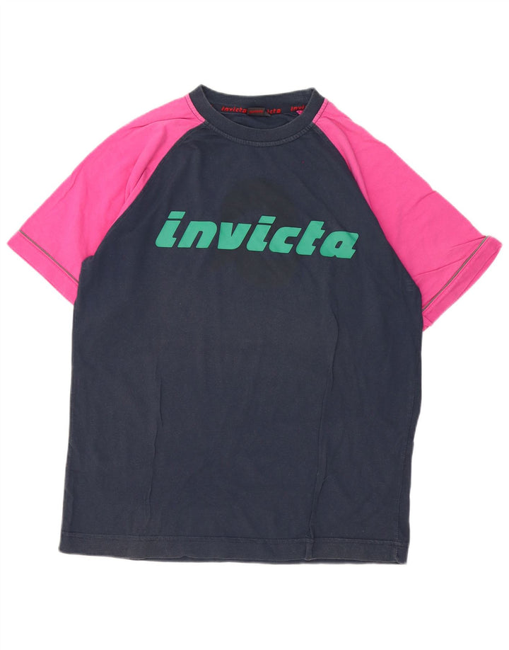 Invicta Muška majica kratkih rukava s grafičkim motivima Srednji tamnoplavi pamuk