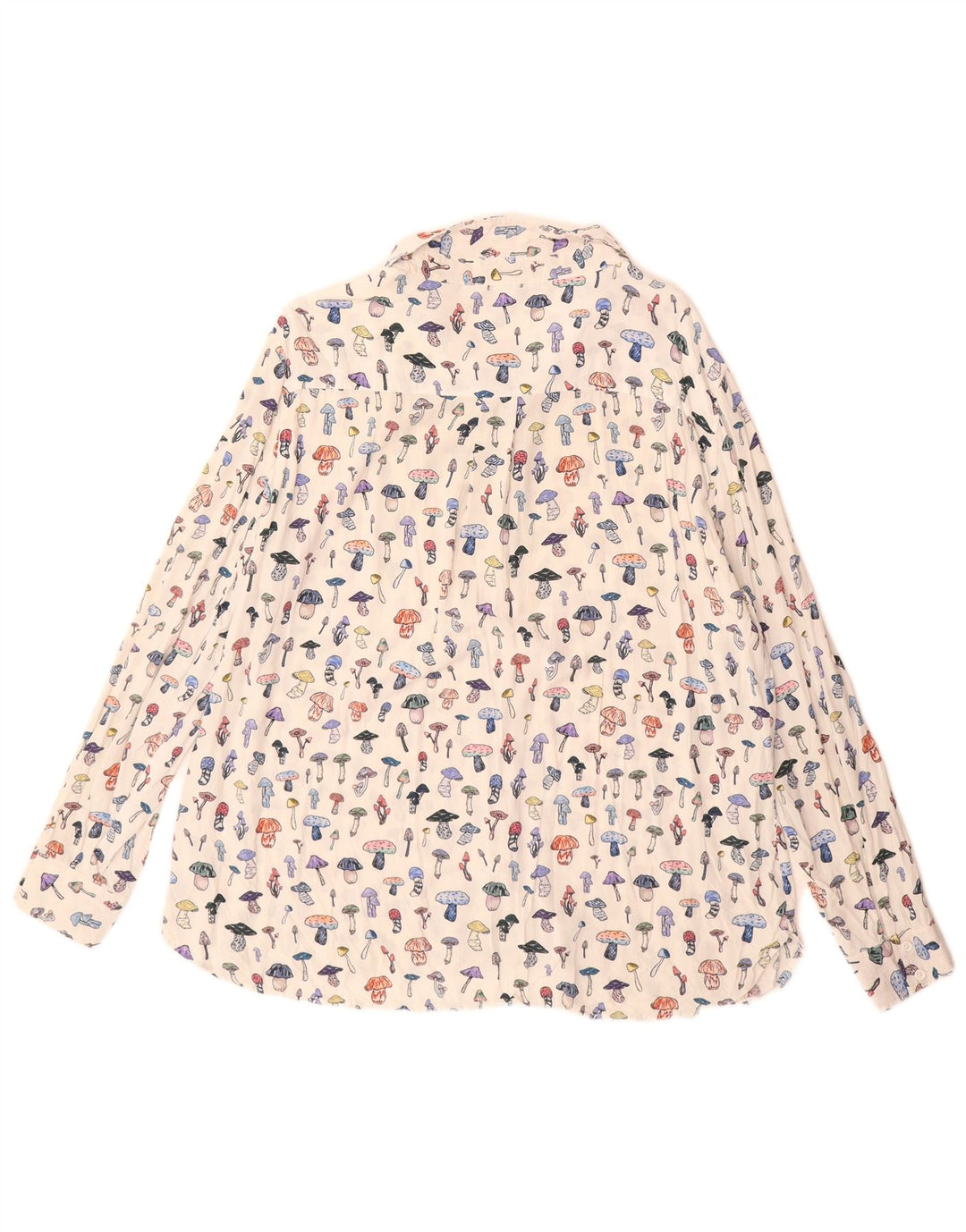 French Connection Ženska košulja s apstraktnim uzorkom UK 14 Velika bijela