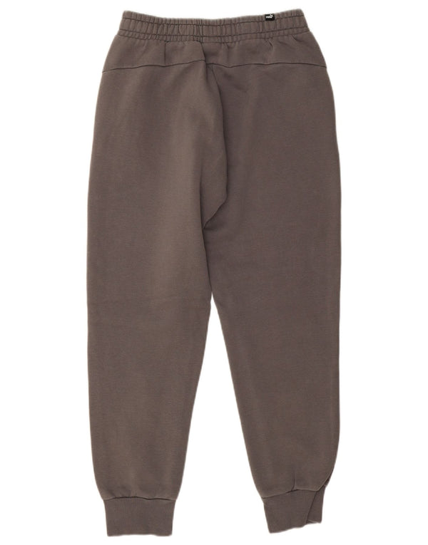 Puma Ženska trenirka Hlače Joggers UK 8 Small Grey Cotton