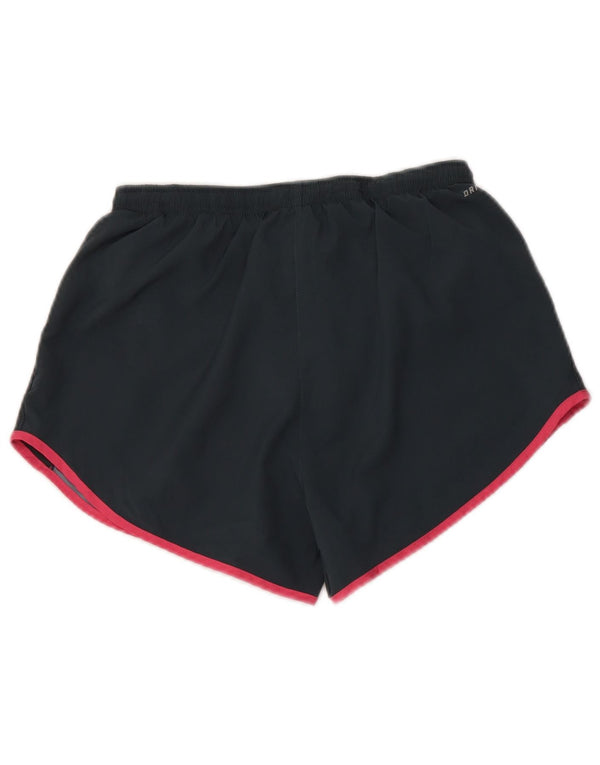 Nike Ženske Dri Fit Sportske kratke hlače UK 6 XS tamnoplavi poliester u boji