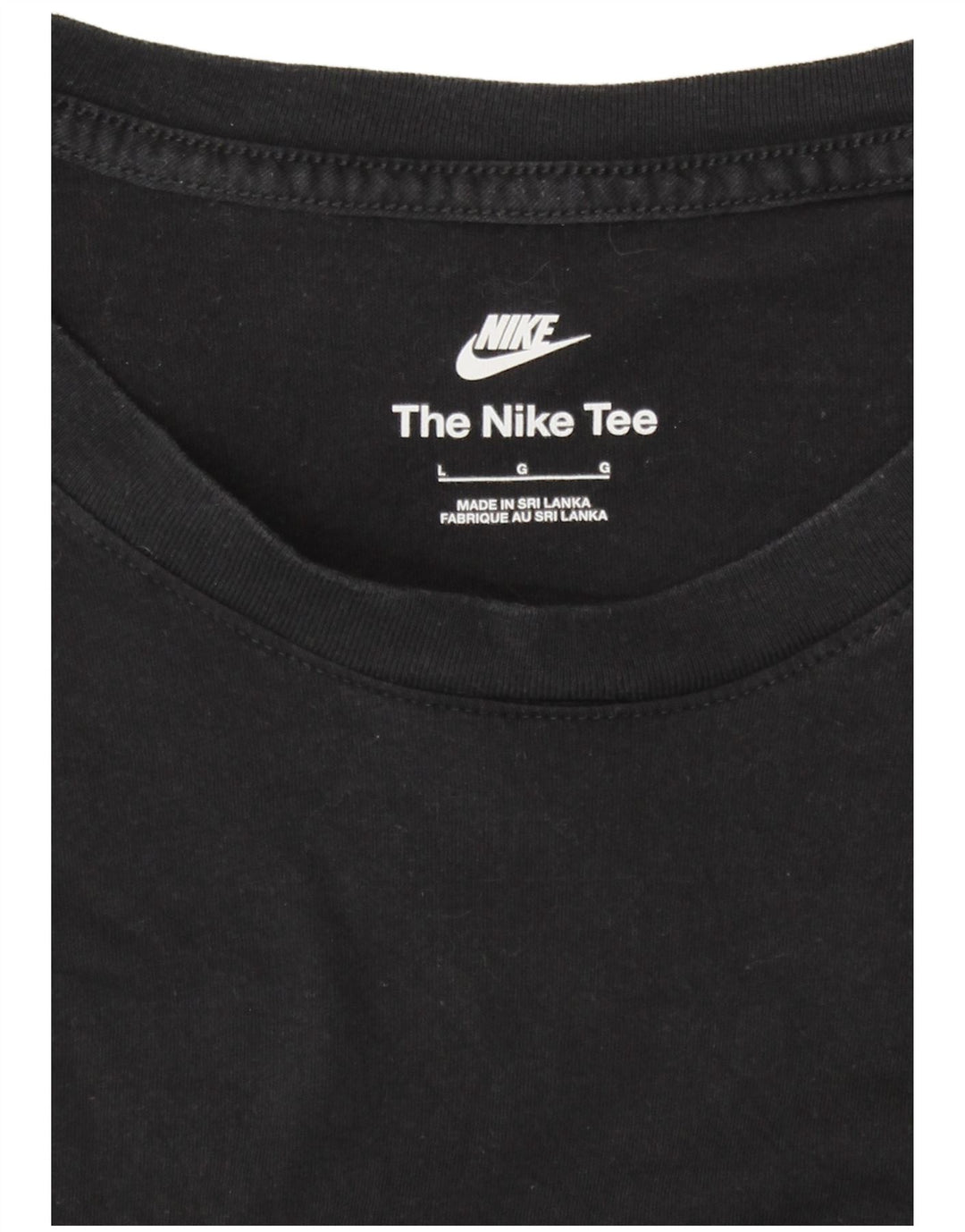 Nike muška majica kratkih rukava velika crna