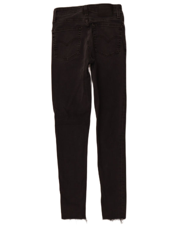 LEVI'S ženske uske traperice visokog struka 721 W25 L27 crne