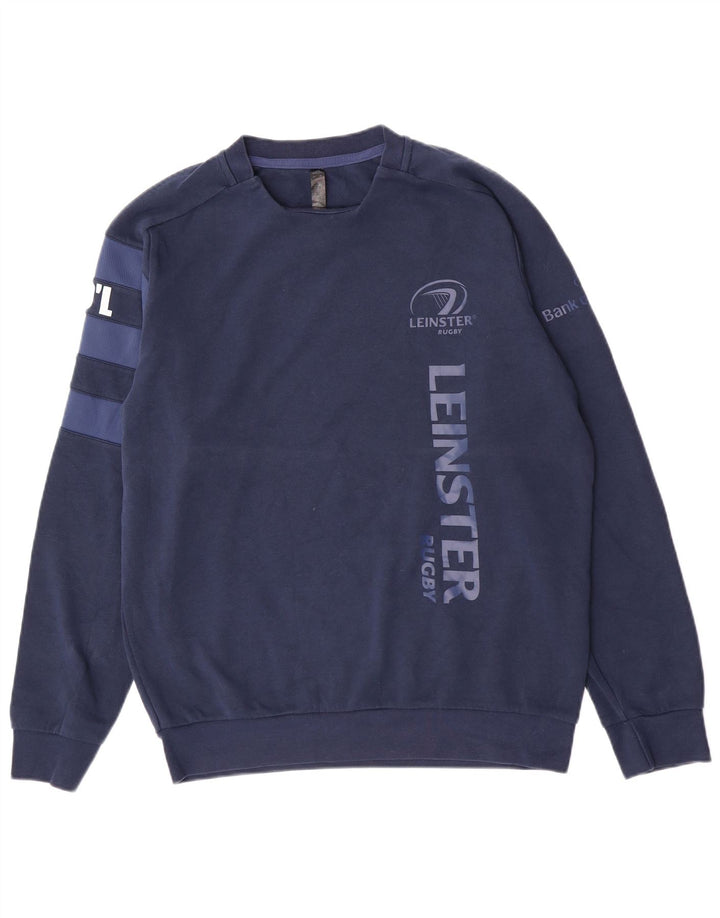Adidas muški džemper s grafičkim motivima, veliki tamnoplavi pamuk