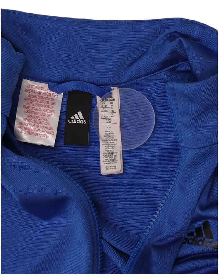 Adidas plava poliesterska trenirka za dječake 11-12 godina