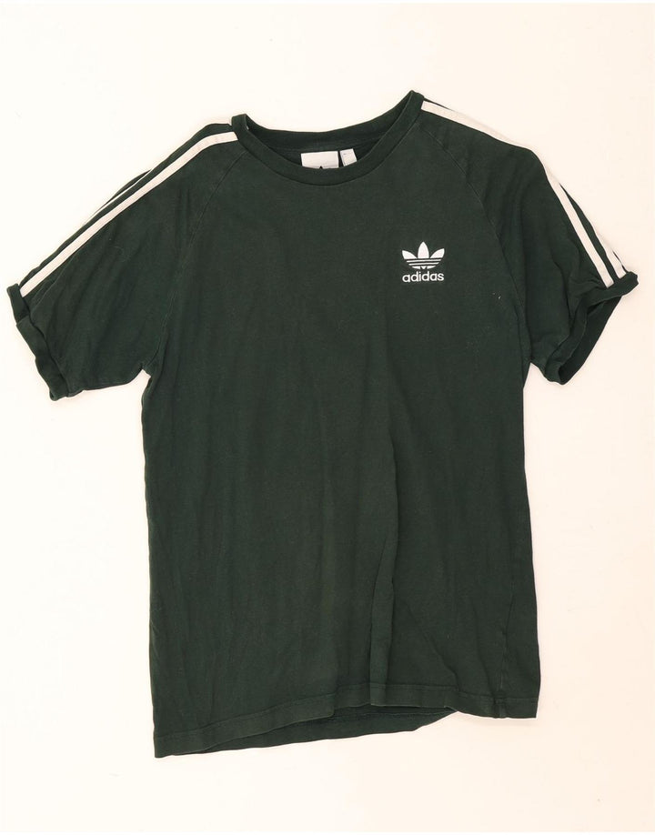 Adidas muška majica kratkih rukava Srednje zeleni pamuk