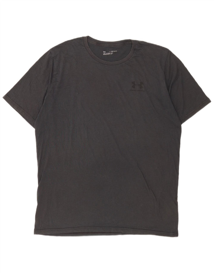 Under Armour muška majica kratkih rukava 2XL crni pamuk