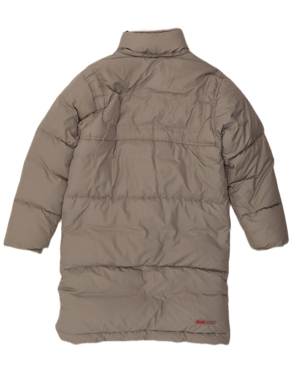 Nike muški podstavljeni kaput UK 36/38 mali sivi poliester