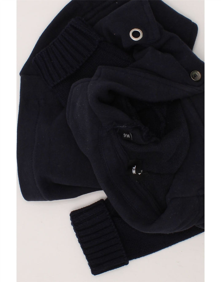 DIESEL Baby Boys 2 Button Knit Blazer Jacket 6-9 Months Navy Blue Cotton Vintage Diesel and Second-Hand Diesel from Messina Hembry 