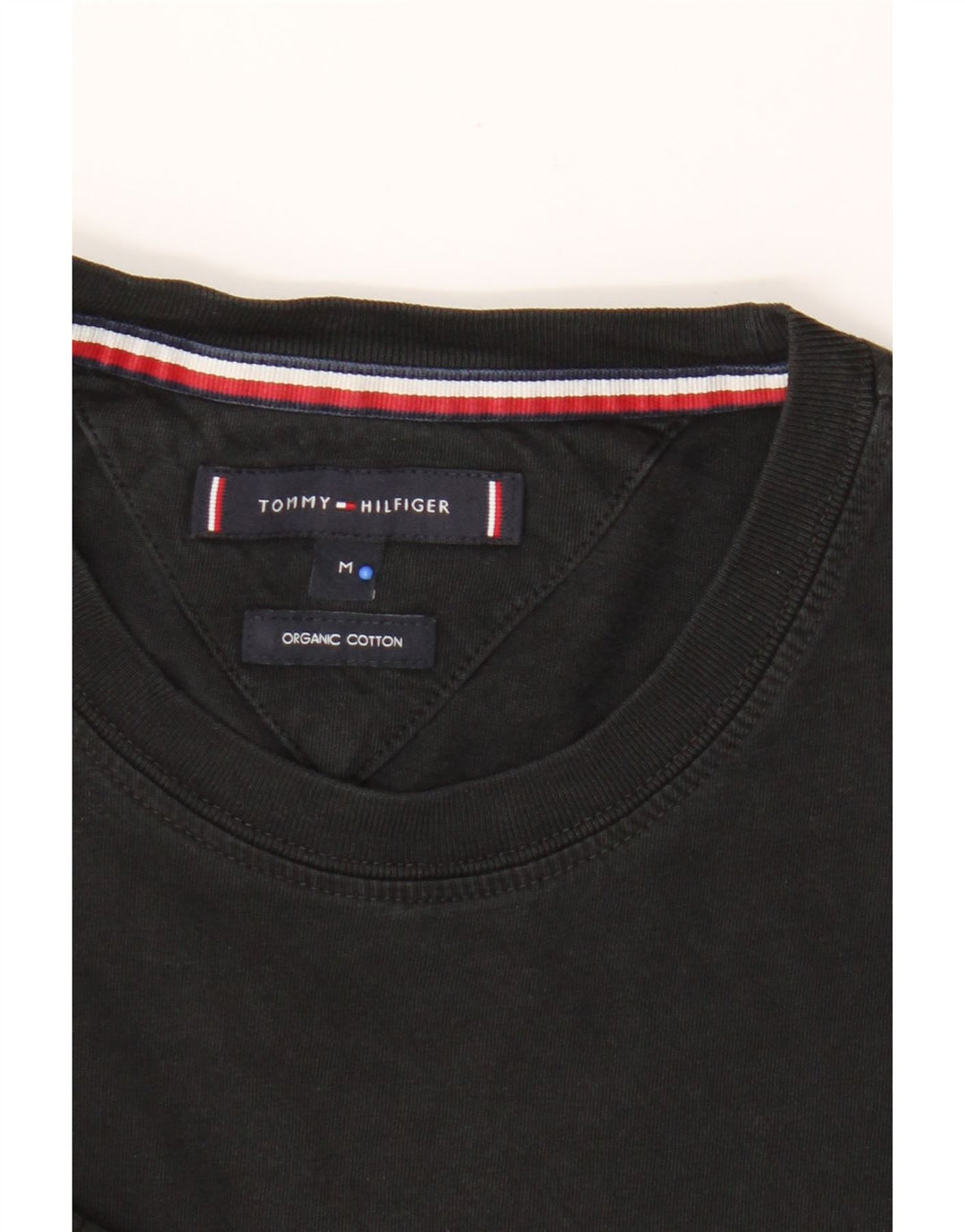Tommy Hilfiger muška majica kratkih rukava srednji crni pamuk