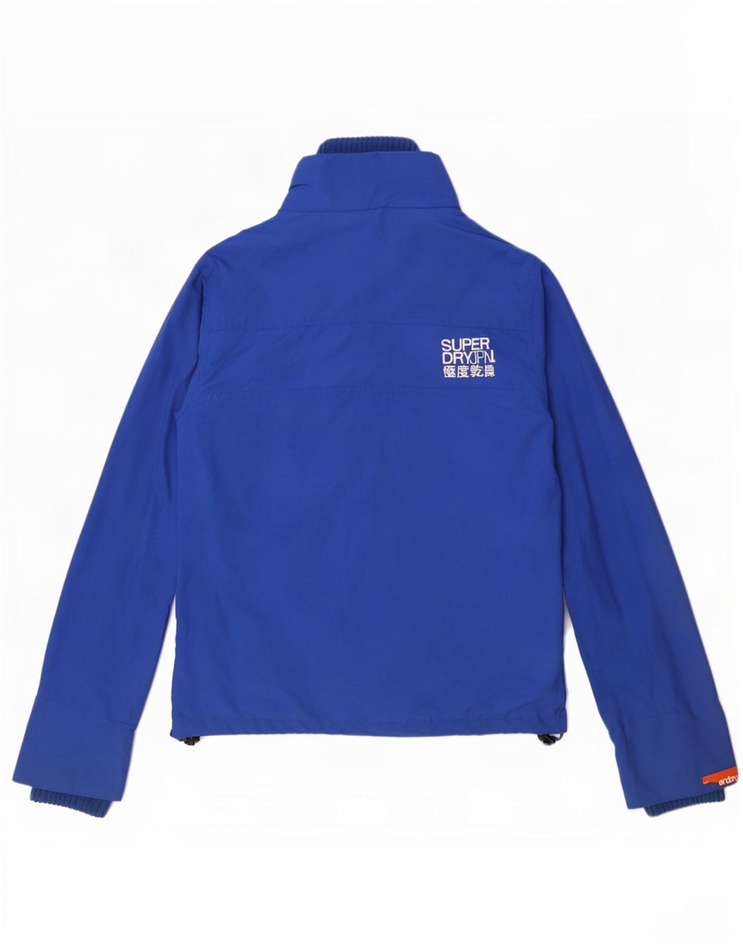 Superdry ženska kišna jakna UK 12 srednje plavi najlon