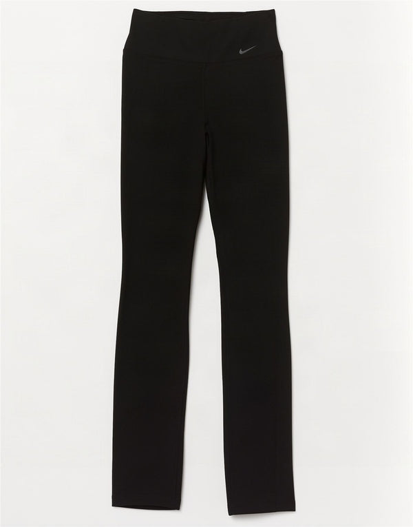 Nike ženske Dri Fit tajice UK 4 XS crni poliester